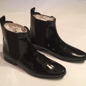 ASOS Patent Chelsea Boots